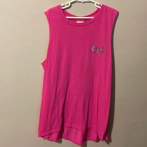 VS. PINK tank top Xs but it’s oversized